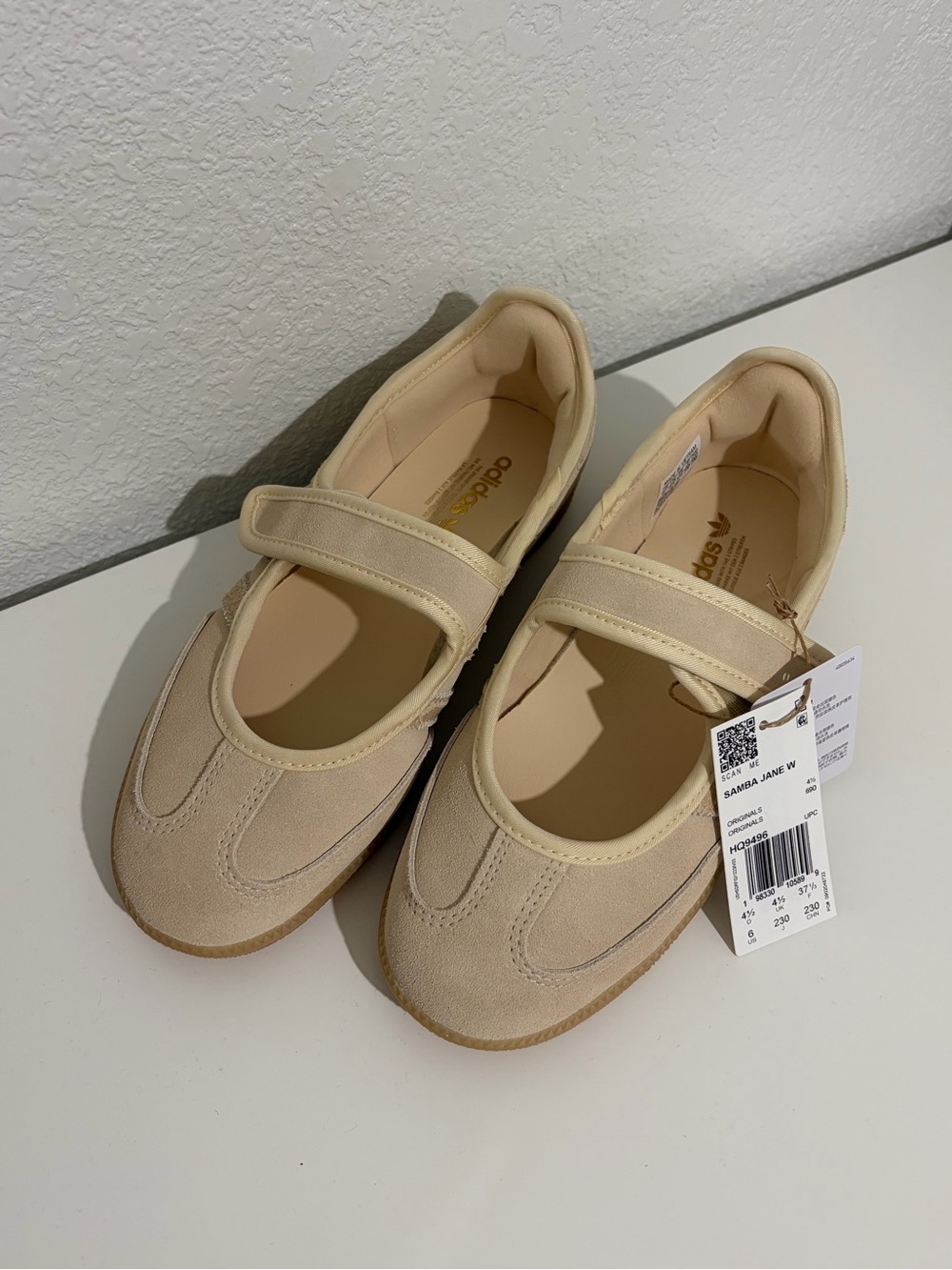 Adidas Original Women’s Samba Jane’s Shoes - Sand - Picture 9 of 11